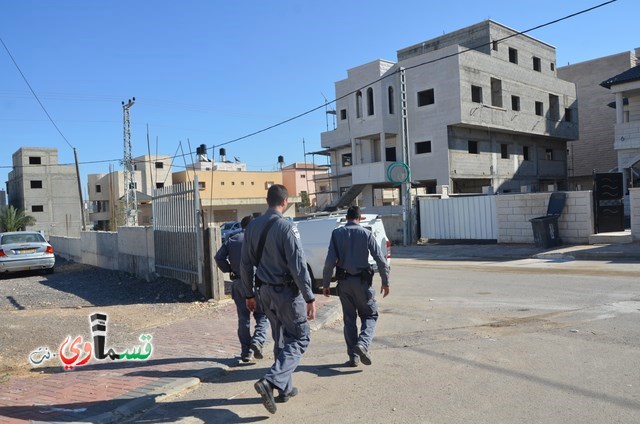 كفرقاسم : قائد شرطة كفرقاسم الجديد انار يوسف  في لفته طيبة لمدرستي الجنان والزهراء